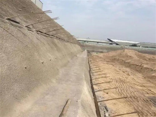溧阳河道边坡加固